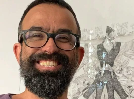 Portrait de l'artiste Sergio Garcia Sanchez