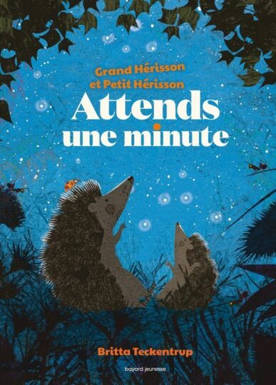 Grand hérisson et petit hérisson : attends une minute