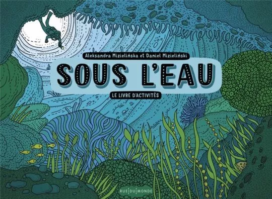 Sous l&rsquo;eau ; le livre d&rsquo;activités
