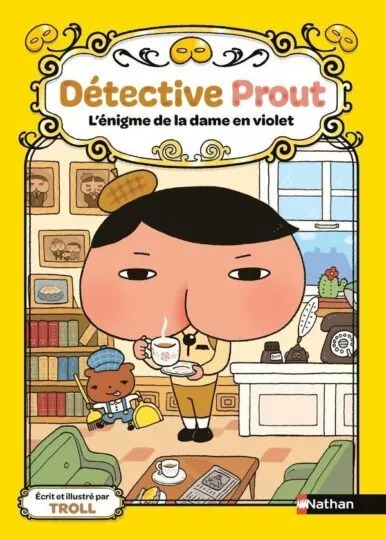 Détective Prout Tome 1 : L&rsquo;énigme de la dame en violet
