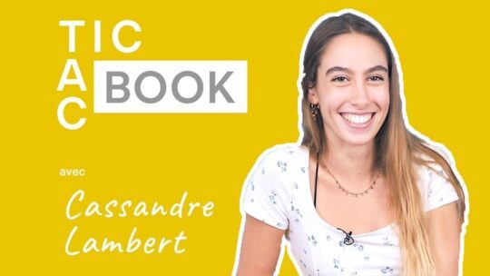 #TicTacBook avec Cassandre Lambert