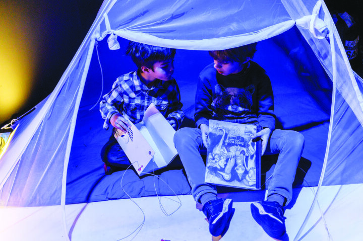 Lire au camping